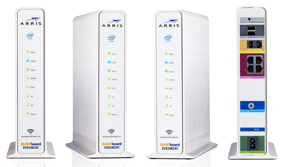 ARRIS SURFboard SVG2482AC-RB DOCSIS 3.0 24x8 Cable Modem & AC1750 Wi-Fi Router
