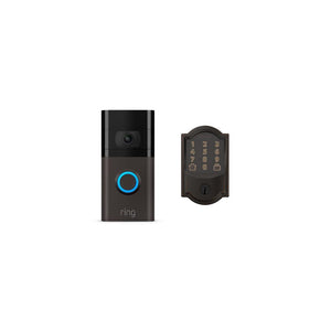 Ring Video Doorbell 3 & Schlage Encode Smart WiFi Deadbolt
