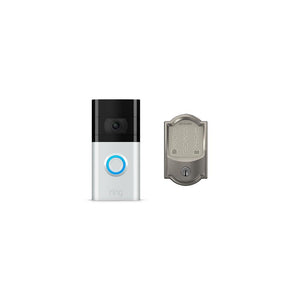 Ring Video Doorbell 3 & Schlage Encode Smart WiFi Deadbolt