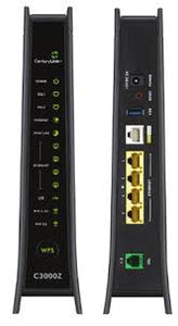 CenturyLink DSL/Fiber ZYXEL C3000Z modem