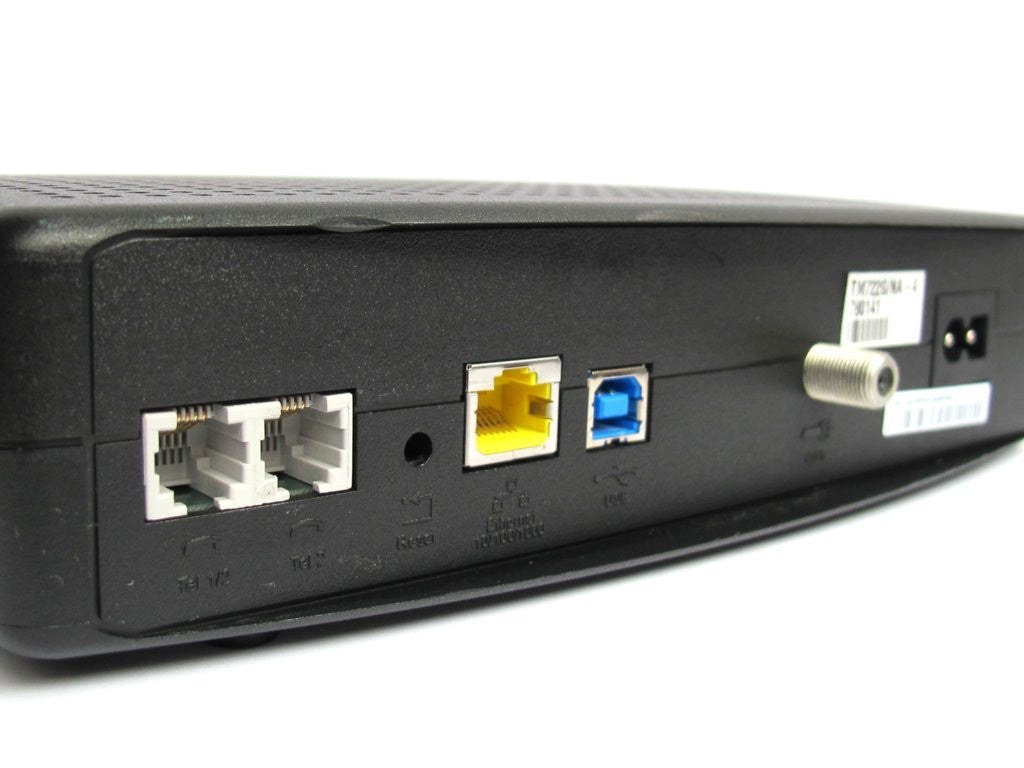 Comcast Cable Modem Rear View