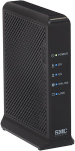 SMC NETWORKS D3CM1604 Modem (DOCSIS 3.0, 16x4 Channel Bonding) Approved for Time Warner Cable, Charter, Cox, Spectrum