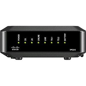 Cisco DPQ3212 DOCSIS 3.0 Optimum Telephone Modem with Embedded Digital Voice Adapter