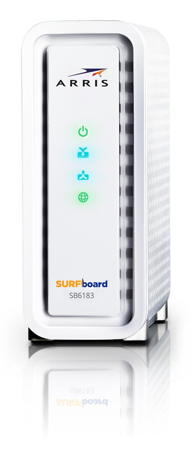 COMCAST APPROVED CABLE MODEM ARRIS/MOTOROLA SURFboard SB6183 EXTREME DOCSIS 3 MODEM - Buyapprovedmodems.com