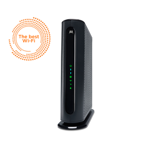 MOTOROLA MG7550 16x4 Cable Modem plus AC1900 Dual Band Wi-Fi® with Power Boost